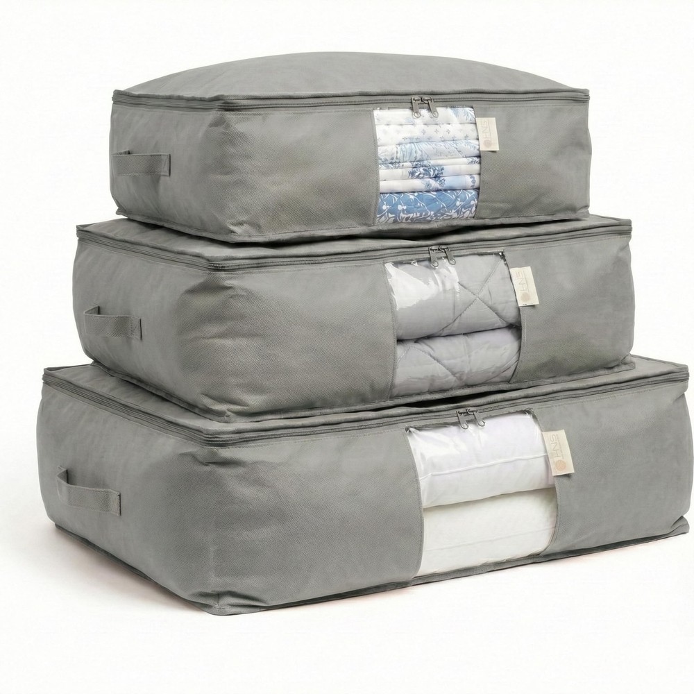 Cedar Storage Bag Organizer for Bedding Set - Protects from Moths, Moisture, ...