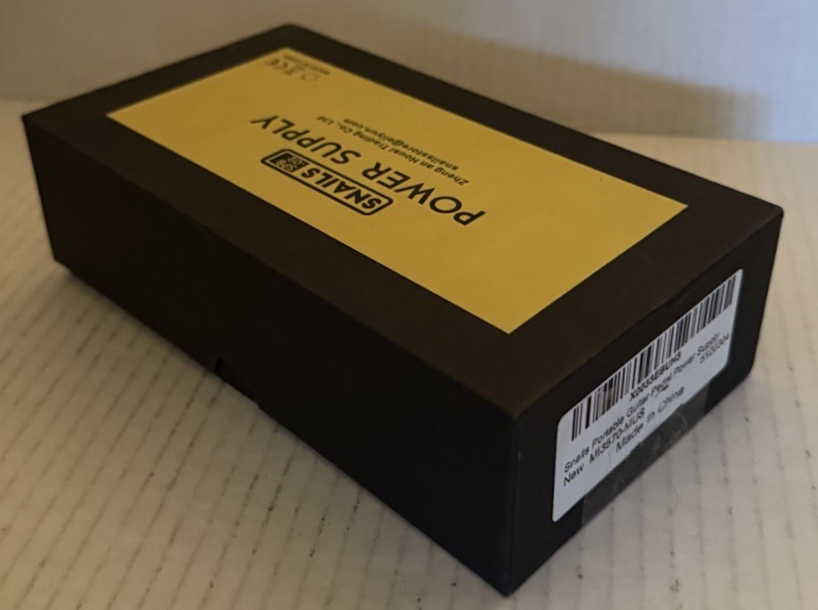 Portable Guitar Pedal Power Supply