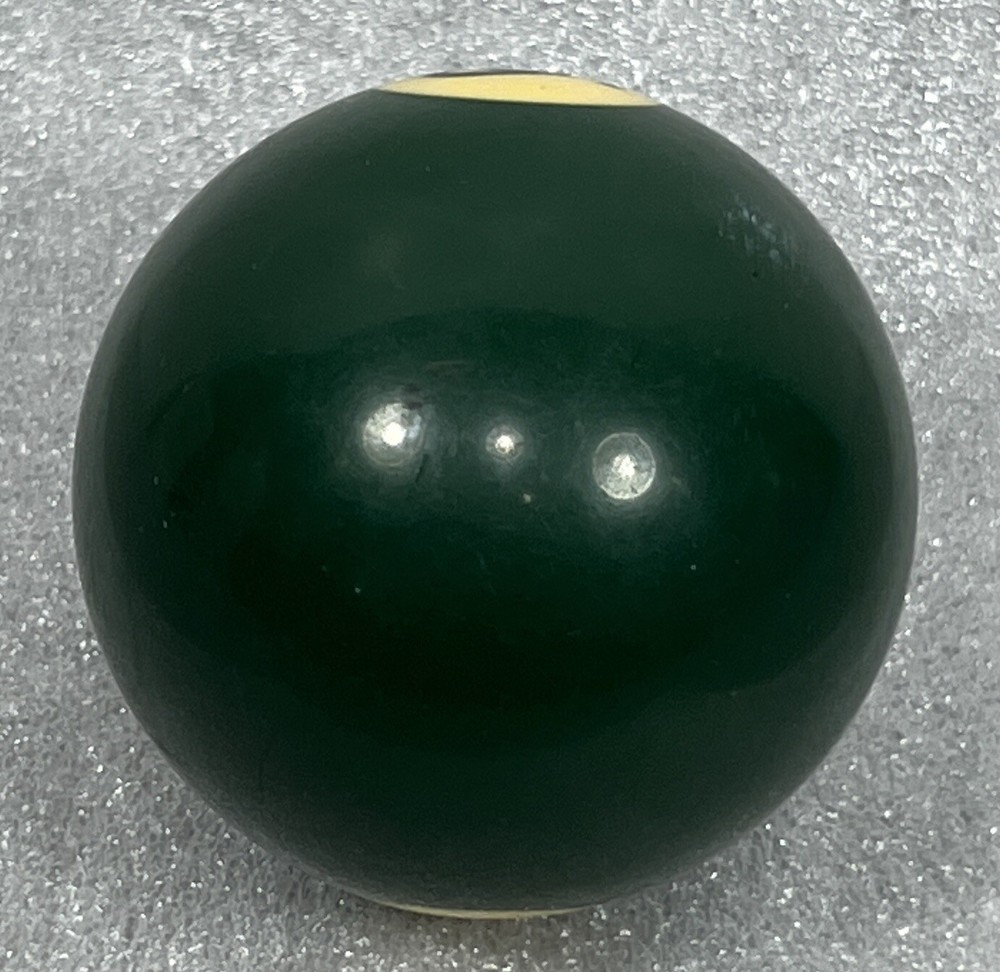 Vintage Bakelite Solid 6 Ball Billiard Pool Replacement Tested 2 1/4" Standard