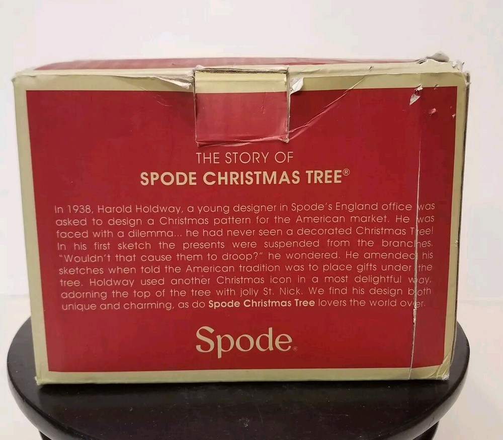 Spode candle light Open Box See video 5-1/2 inches Tall