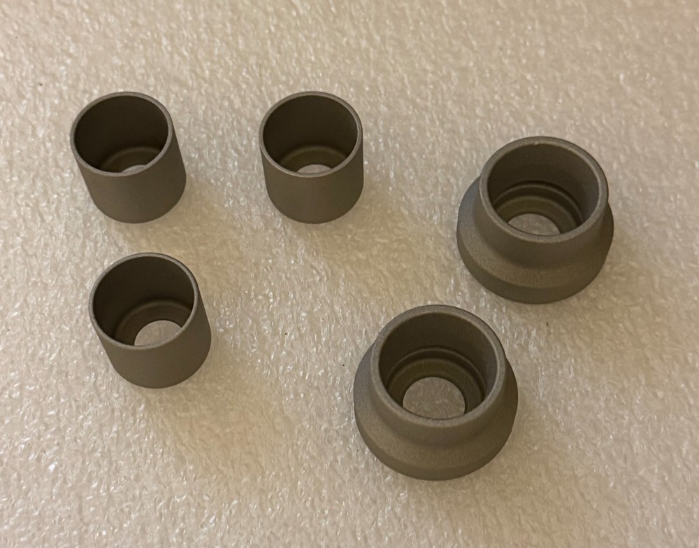 AMAT 0020-21463 Shield and 2ea Feed-Thru Coil Support & 3ea Coil Support