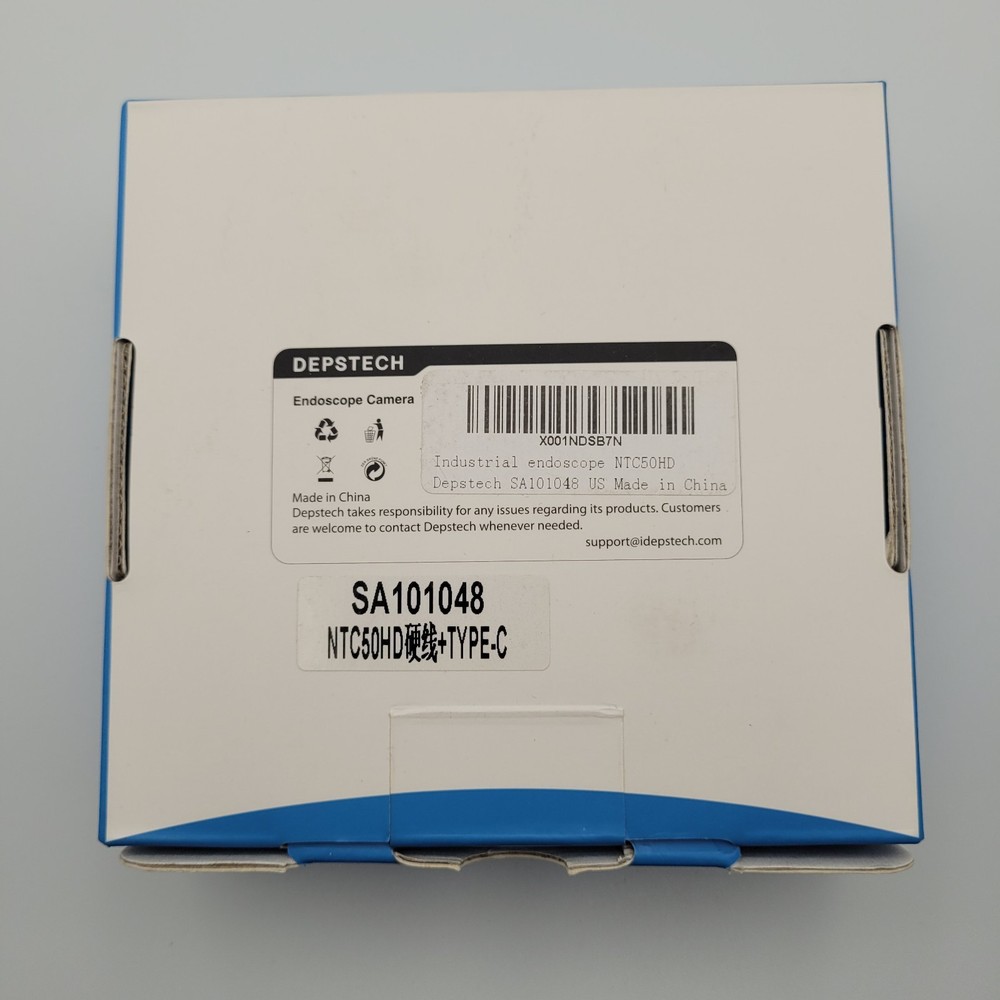 Depstech USB / Type-C Borescope Semi-rigid Endoscope 16.5 ft Waterproof Camera