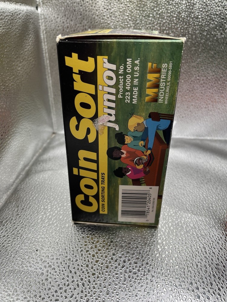 Coin Sort Junior Speed Coin Sorting Trays Set. MMF. Change Counter