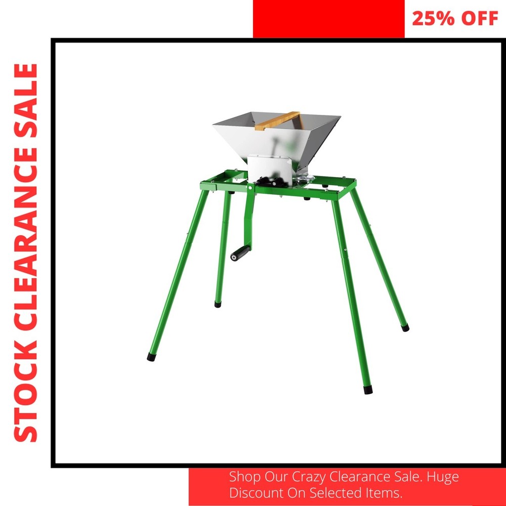 Fruit Crusher Manual Apple Grinder Juicer Machine