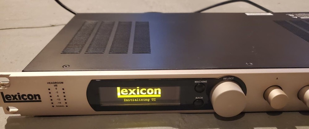 Lexicon PCM 92 Digital Reverb Processor Rack Unit Pro Studio Effects