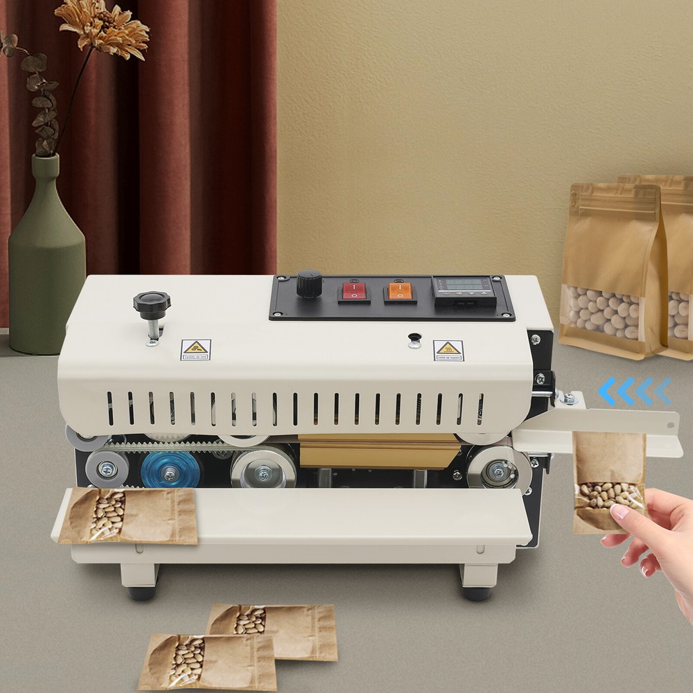 Automatic Continuous Sealing Machine Horizontal Bag Sealer Heat Sealing Machine