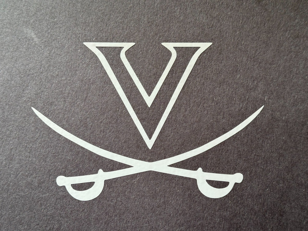 NCAA VIRGINIA CAVALIERS VINYL STICKER DECAL