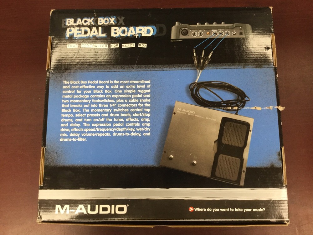 M-Audio Black Box Pedal Board