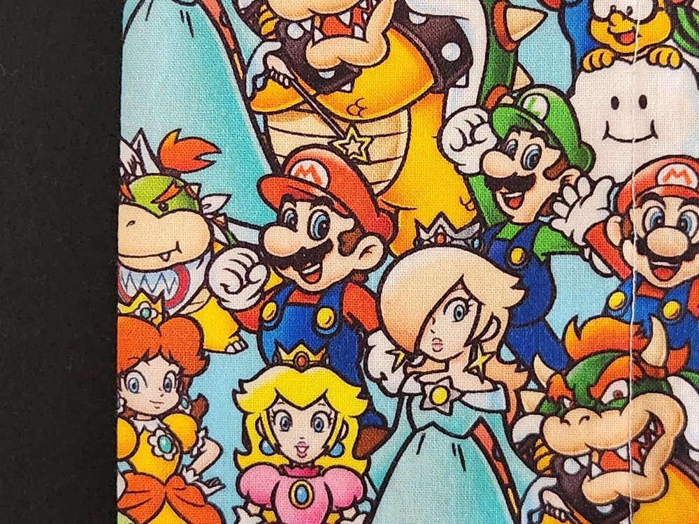 Mario Kart character cotton pillowcase