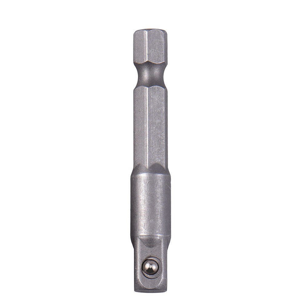 Socket Adapter Drill BIts Set Hex Shank 1/4" 3/8" 1/2" 3Pcs Impact Driver Tools