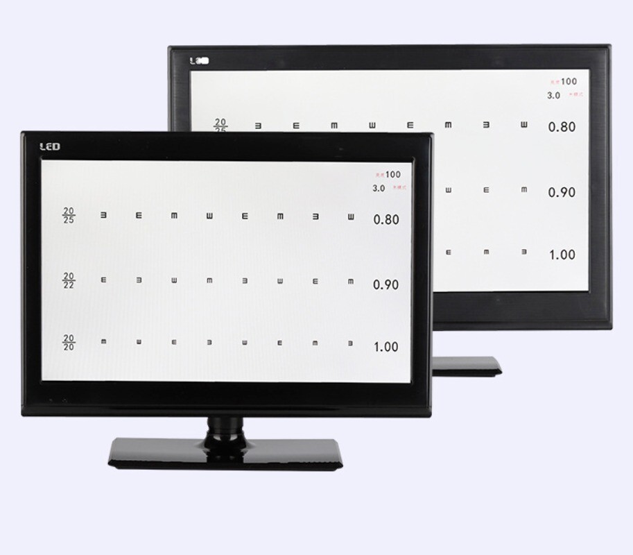 Multi-function 18.5-21.5" LED Display MICRO Eye Chart Projector 1m-6m Optometry