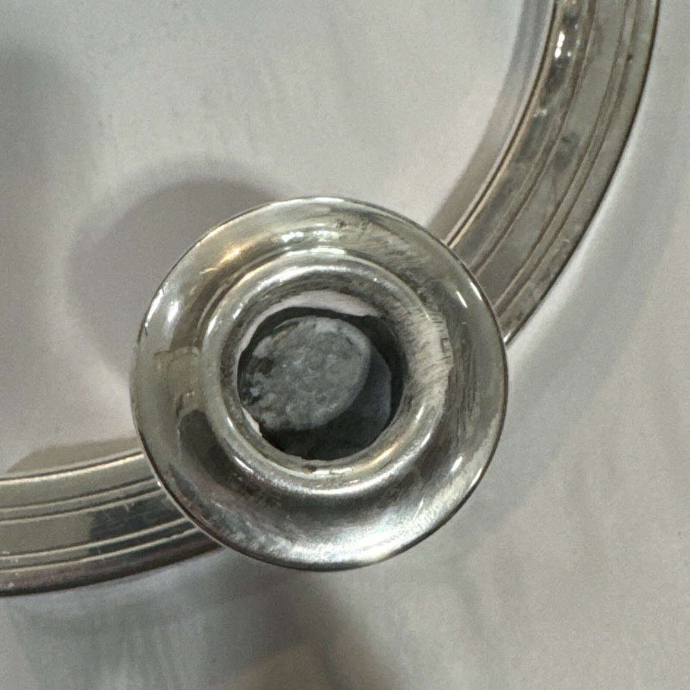 Silver Art Deco Candelabra