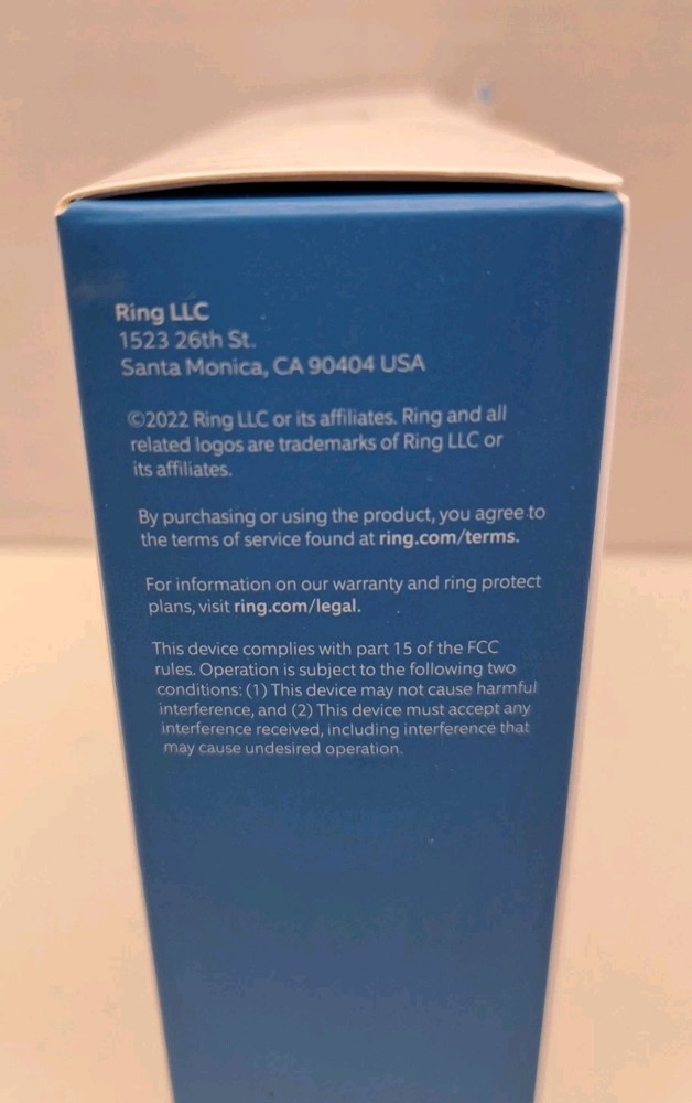 Ring Alarm Keypad (2nd Gen) - White - New -