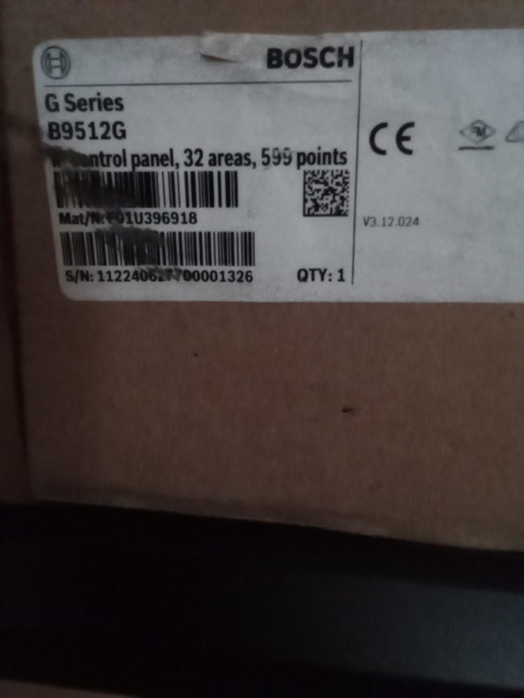 Bosch B9512G IP Alarm System Control Panel G Series