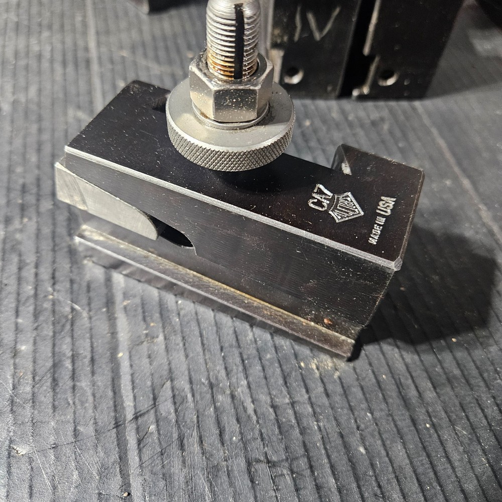 #3  ALORIS CA7 UNIVERSAL PARTING BLADE HOLDER nice condition