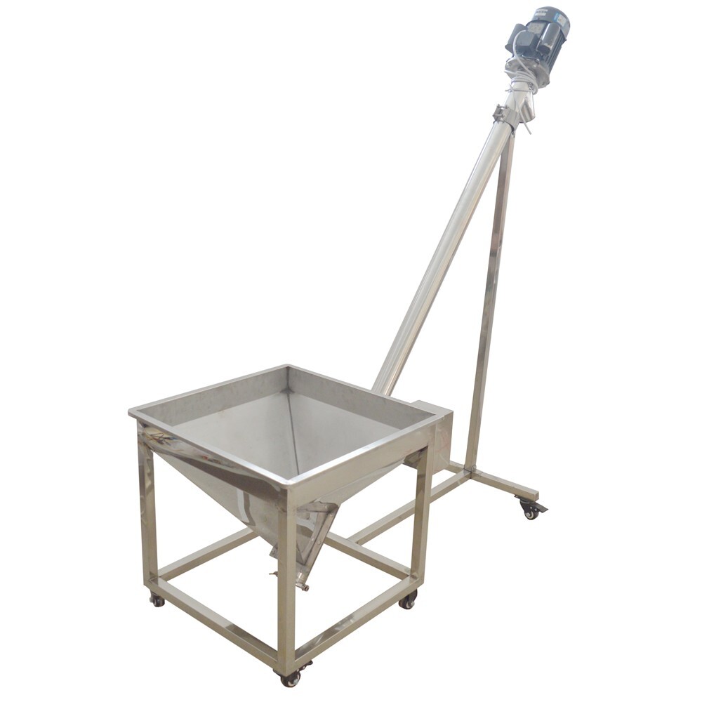 Materials Conveyor Granules Grain Feeder 220V Feeding Machine with Spring