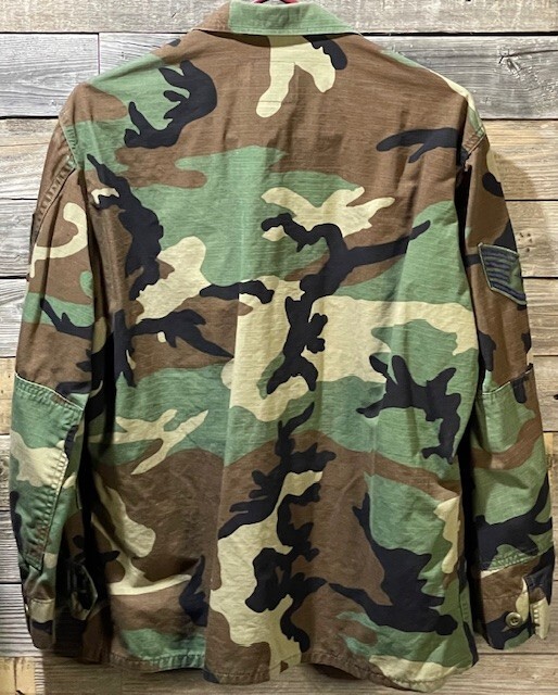 Authentic, Military, USAF, BDU, Men’s Medium Short,Camouflage, Pattern, Coat