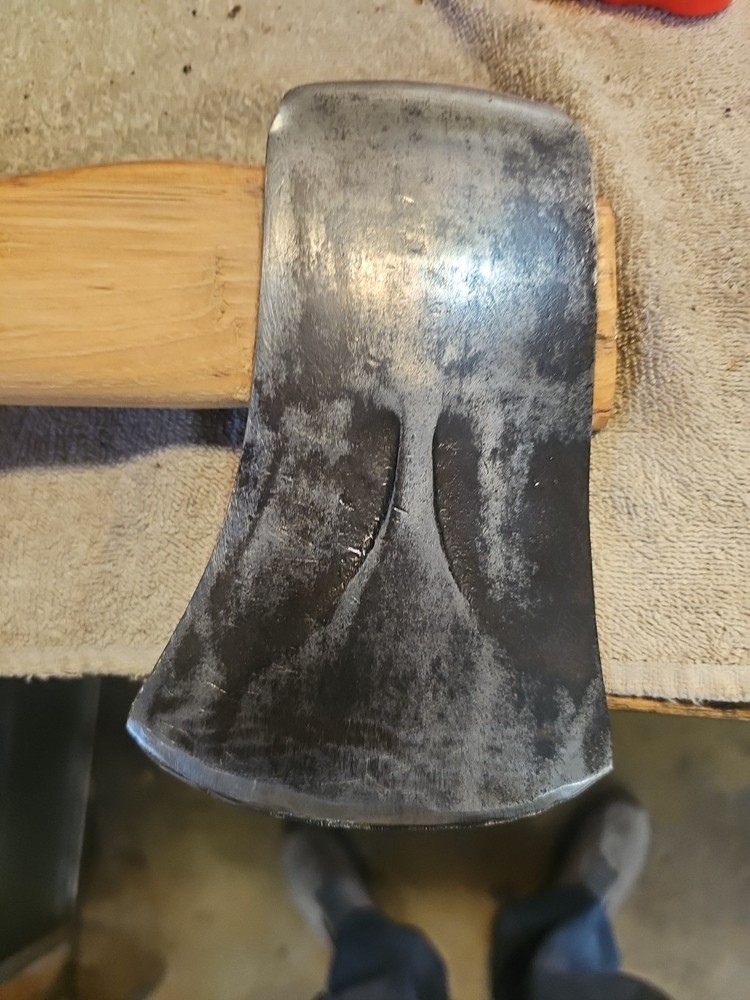 Vintage 3-1/2 Lb. Ward Master axe & Handle 34.5' Handle