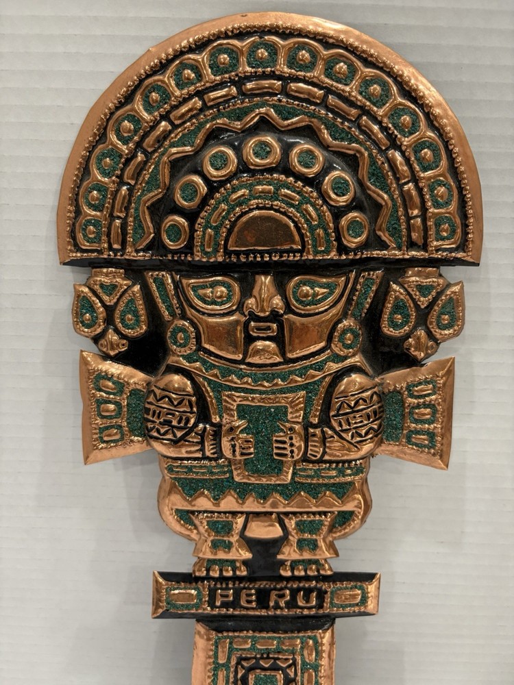 Tumi Copper Incas God wall decoration