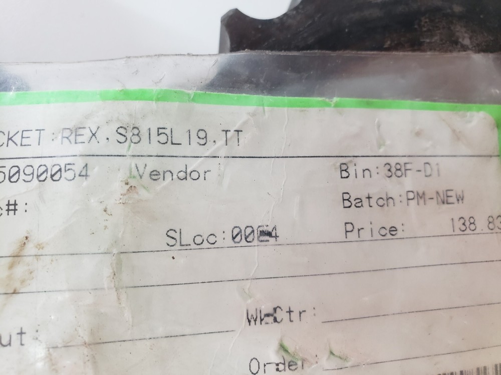 UNUSED - REX S815L19 Solid Sprocket S815-L19