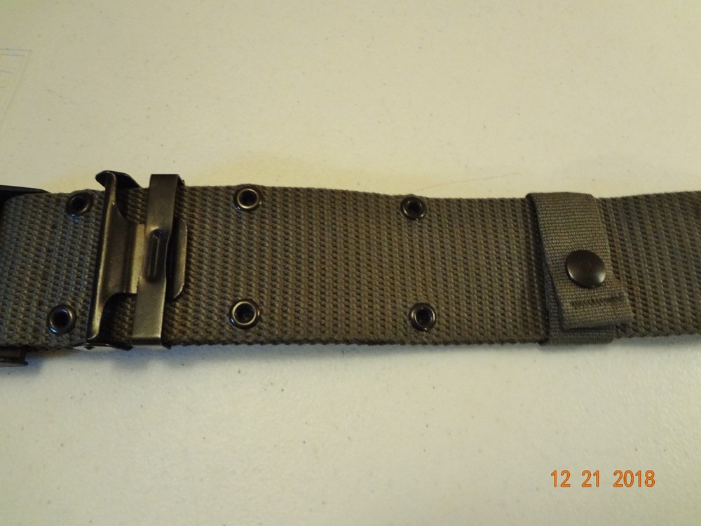 US Military Nylon Tactical Heavy Duty Adjustable Belt - Size Medium