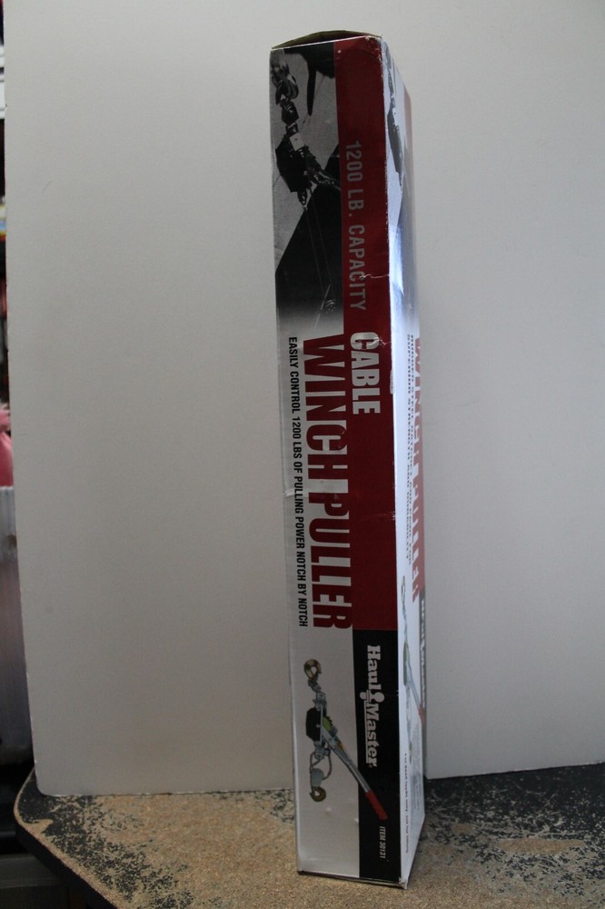 Haul Master 1200 lb. Cable Winch Puller 30131 NEW