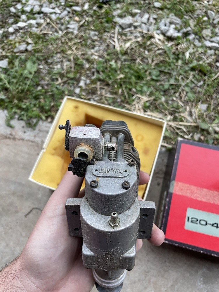 ENYA 120-4C FOUR STROKE REMOTE CONTROL MODEL AIRPLANE ENGINE POWERHOUSE