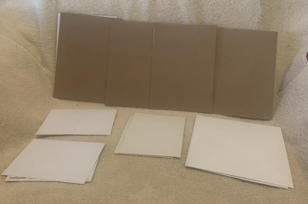 23 Pc Assorted ANIMALS BLANK NOTE CARDS & ENVELOPES Lot #9 - NEW