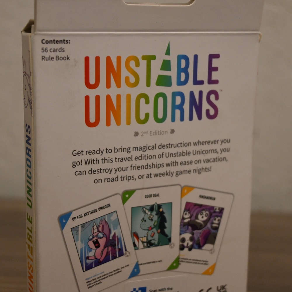 Unstable Unicorns Travel Edition (2-Pack)