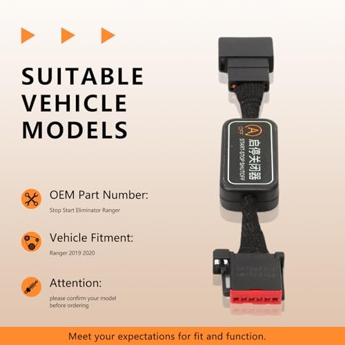 Auto Start Stop Eliminator Compatible with Ranger 2019-2020 Engine Auto Stop