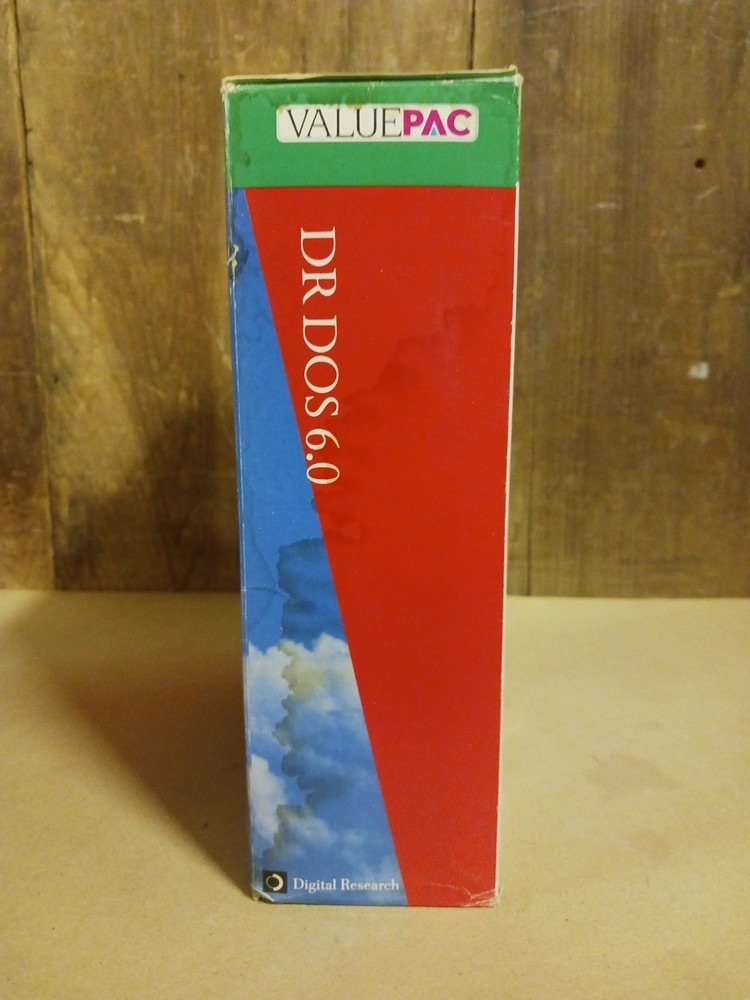 Digital Research DR DOS 6.0 Operating System, Manuals and Update Disk