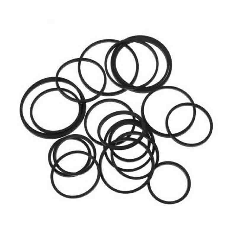 20pcs 2mm Universal Mix Cassette Rubber Tape Machine Square Belts Assorted Tools