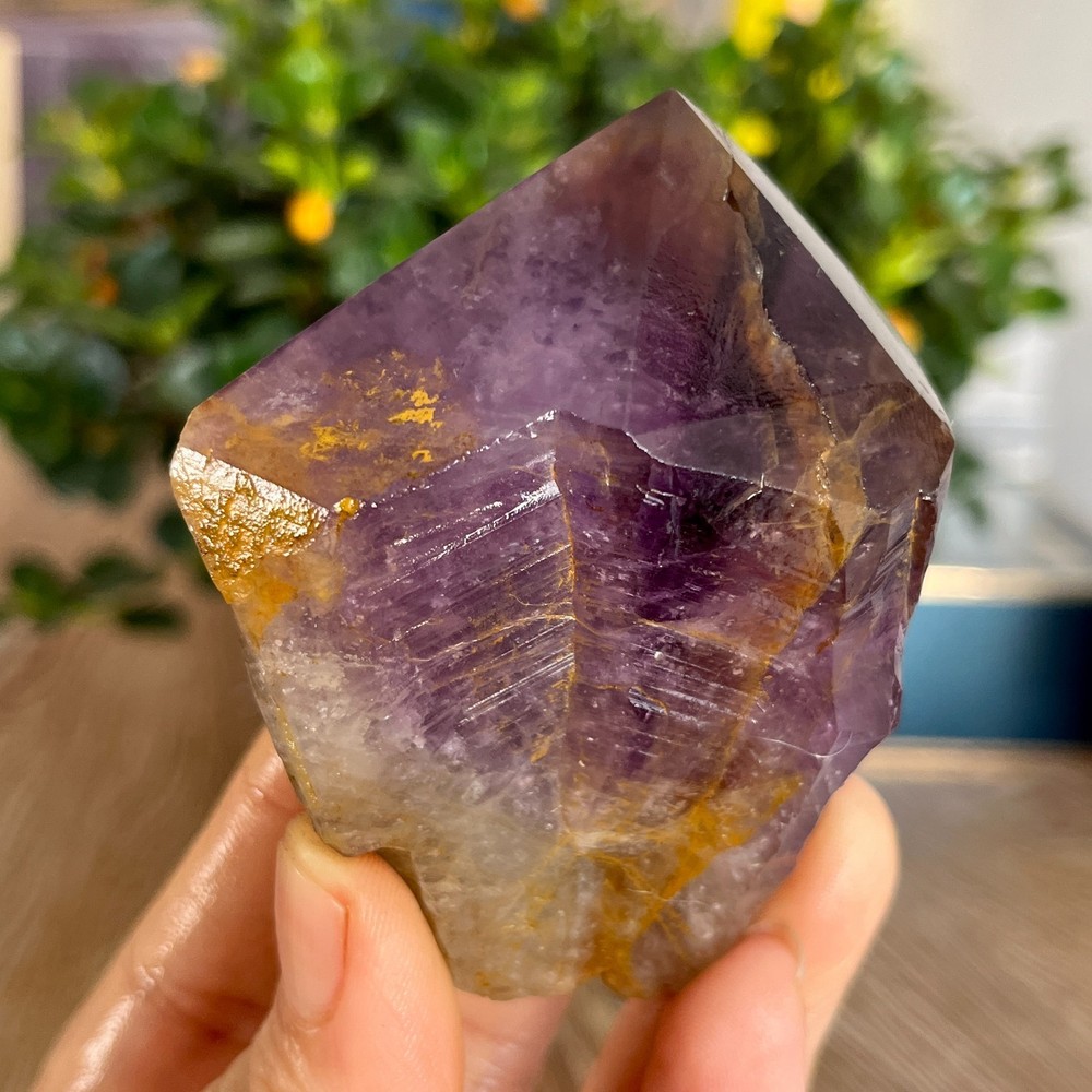 236g Natural Amethyst geode quartz clustercrystal specimen Healing