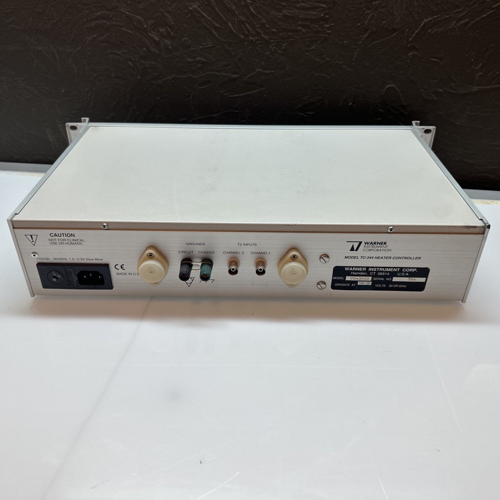 Warner TC-344B Dual Channel Automatic Heater Controller