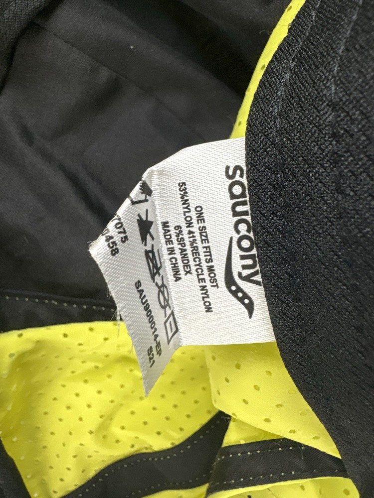 Nwot Saucony Doubleback Running Hat Vented Evening & Primrose