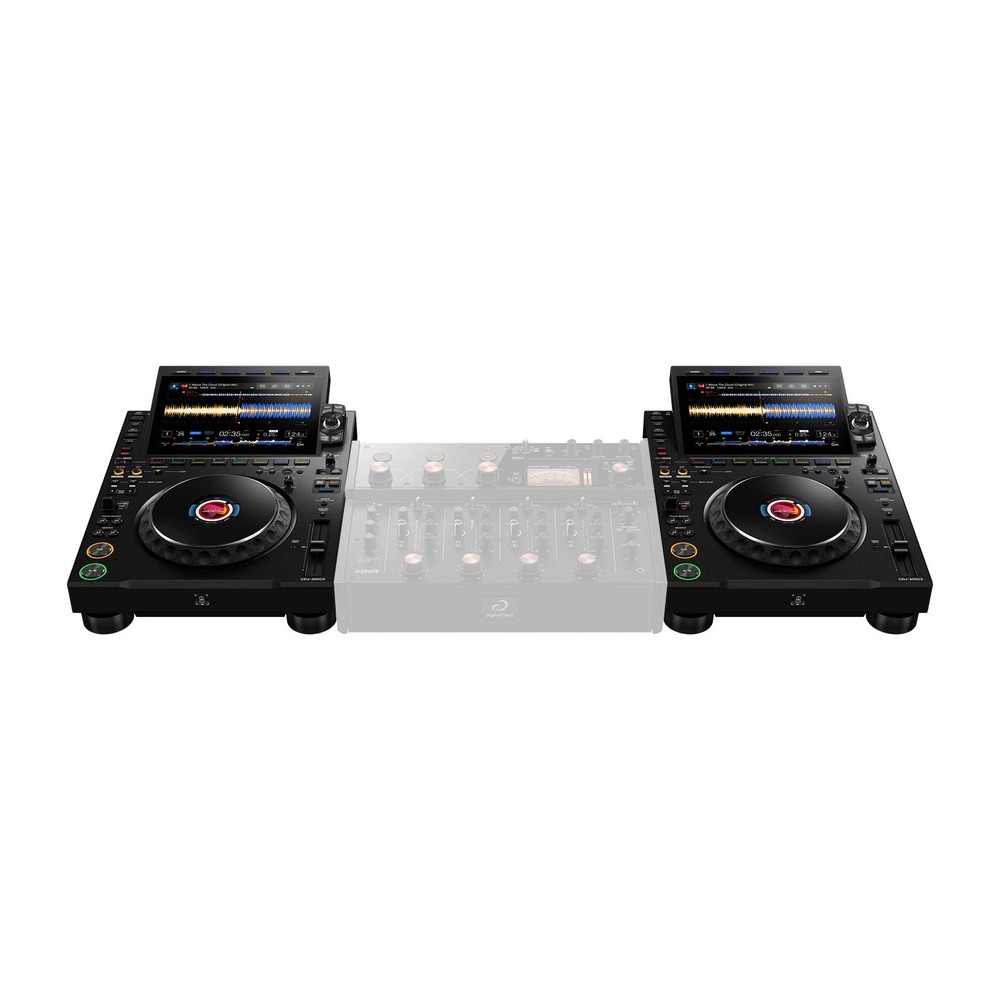 AlphaTheta CDJ-3000X Next-Generation Flagship Professional DJ Player