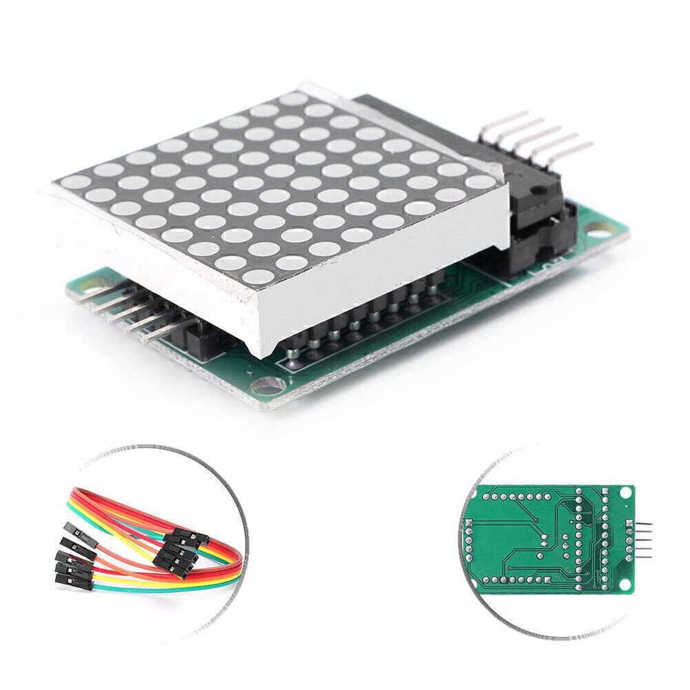 MAX7219 Dot led matrix MCU control LED Display module for Raspberry r4