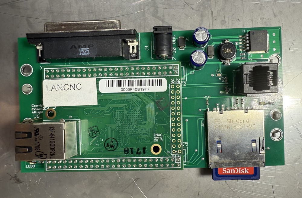 Calmotion LANCNC Network Data Server Controller with Control Display