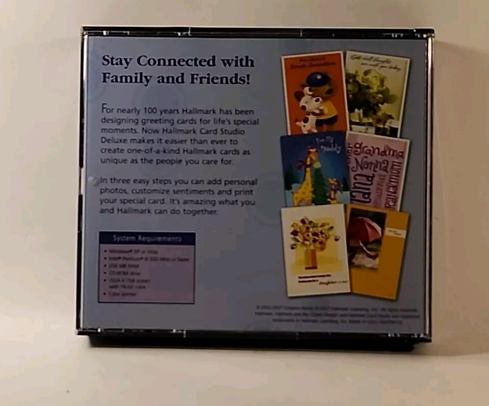 Hallmark Card Studio 2008 Deluxe Greeting Computer Software Windows 5 CD Set
