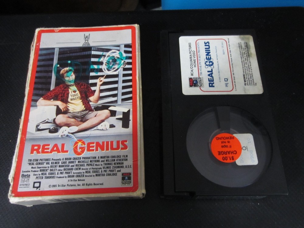 Real Genius (1985, Betamax) - NOT VHS!!