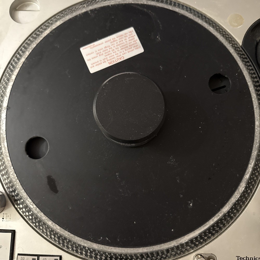 Technics SL-1200MK2 Direct Drive Turntable System, Silver