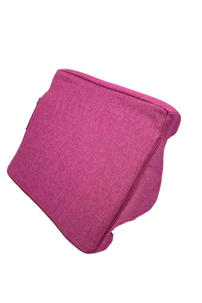 All-New Duo Multi-Angle Soft Foam Tablet Stand w/ Storage Deep Pink