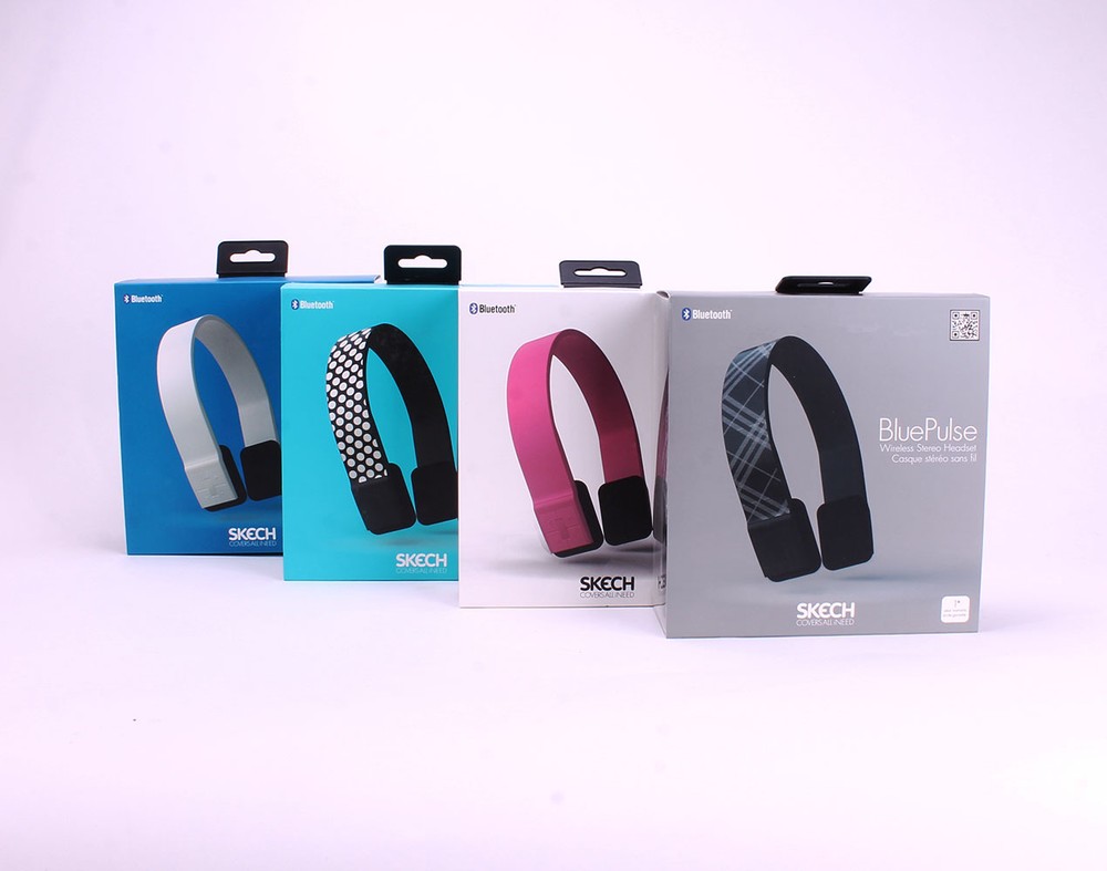 Skech BluePulse Bluetooth HandsFree Wireless Headphones for iPhone/Android Phone