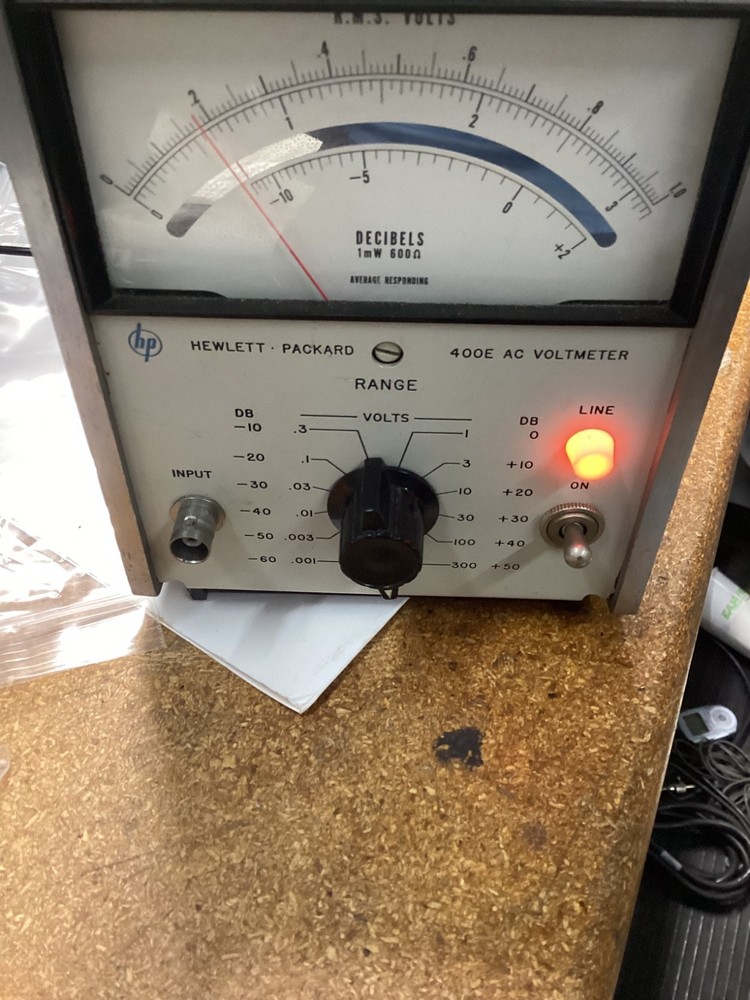 HP 400E AC Voltmeter - #(5H11)