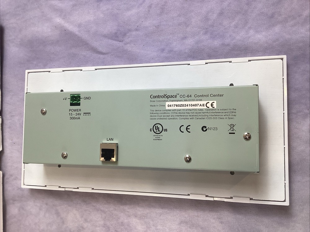 Bose Pro CC-64 WHITE ControlSpace CC-64 Control Center EACH