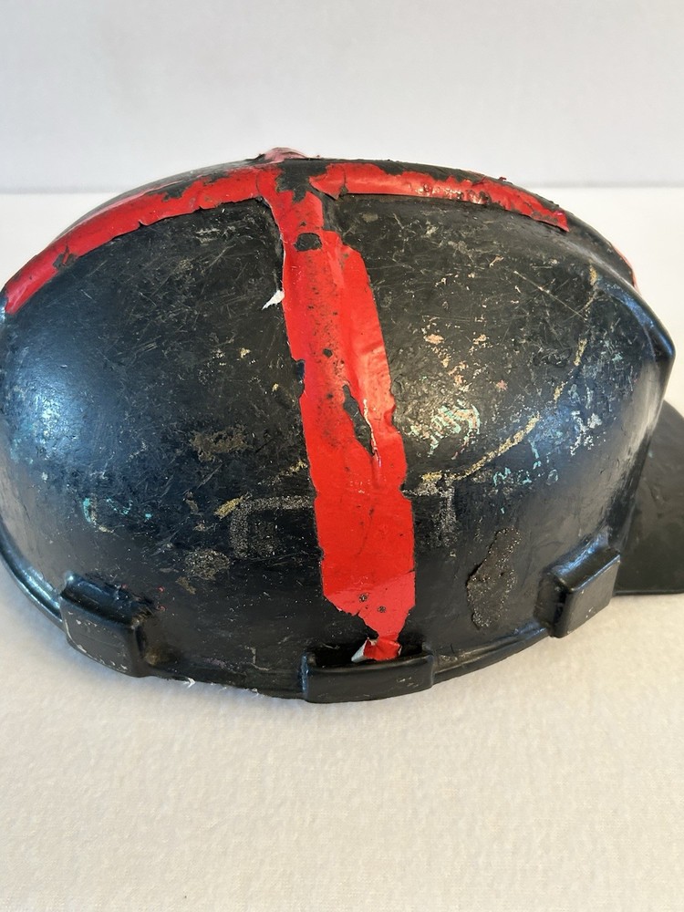 Low Pro Coal Miners Mining Hard Hat Vintage Black Used