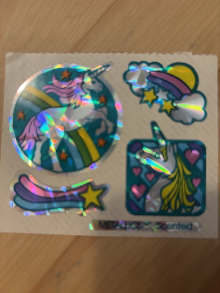 Vintage Metallic Sticker Sheets