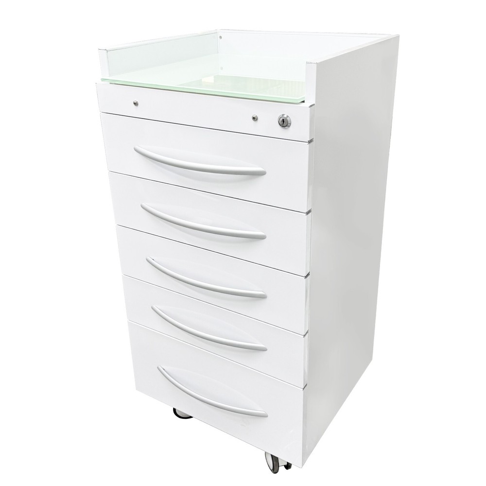 17.7"*15.7" Versatile ABS-Structured Office Side Cabinet Home Side Cabinet wit