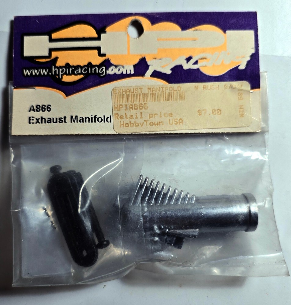 HPI Racing A866 Exhaust Manifold Nitro RS4