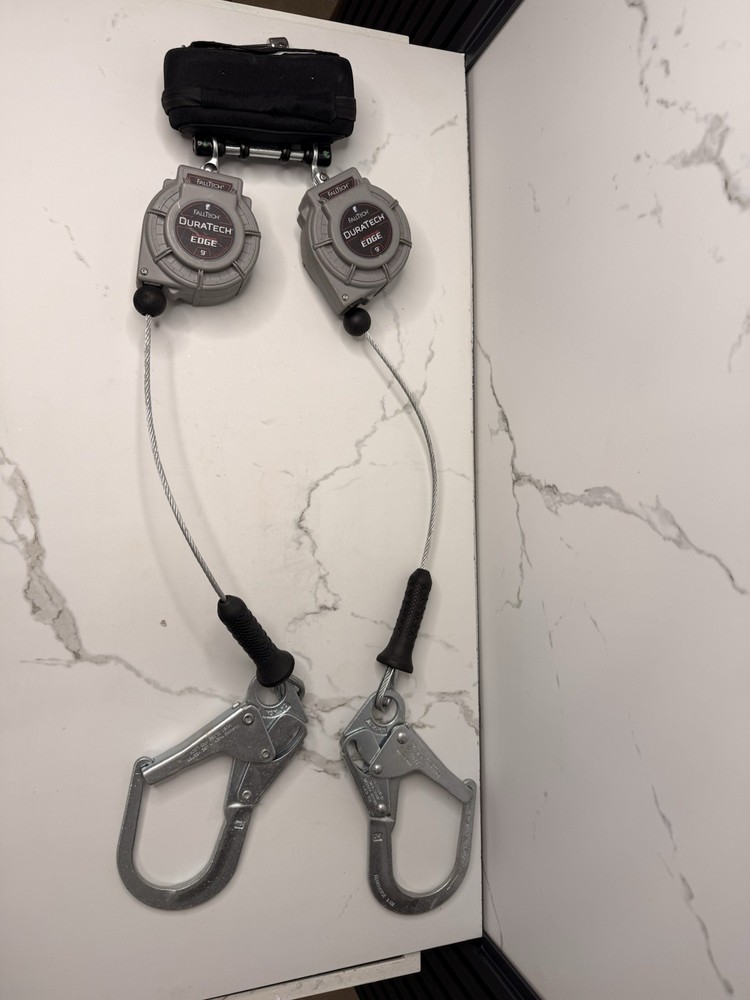 Falltech 83909TP5 DuraTech Personal Leading Edge SRL Twin-Leg 9'